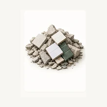 Tiles and renovation debris removal icon
